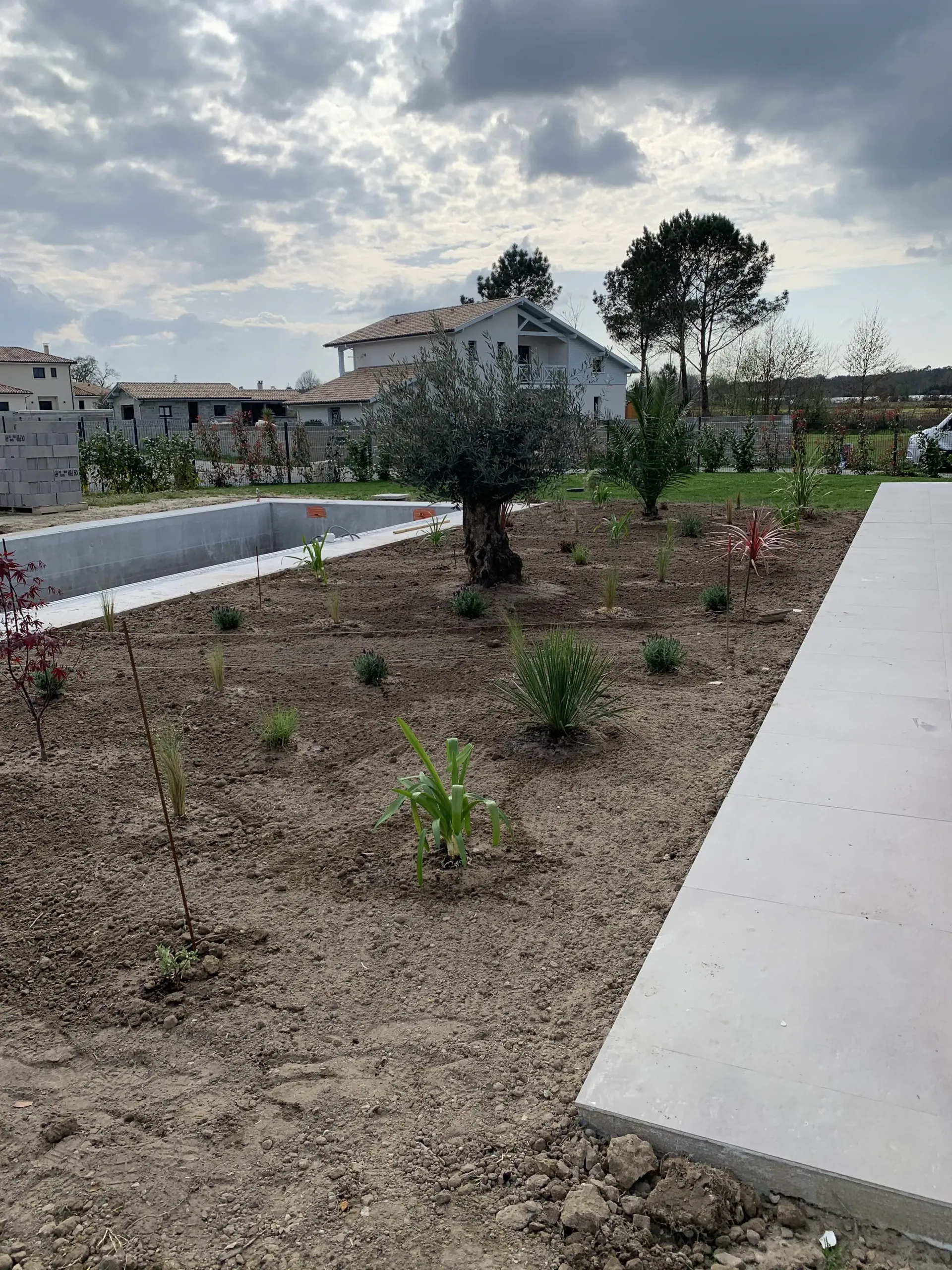Création d'allée de jardin à Saint-Geours-de-Maremne