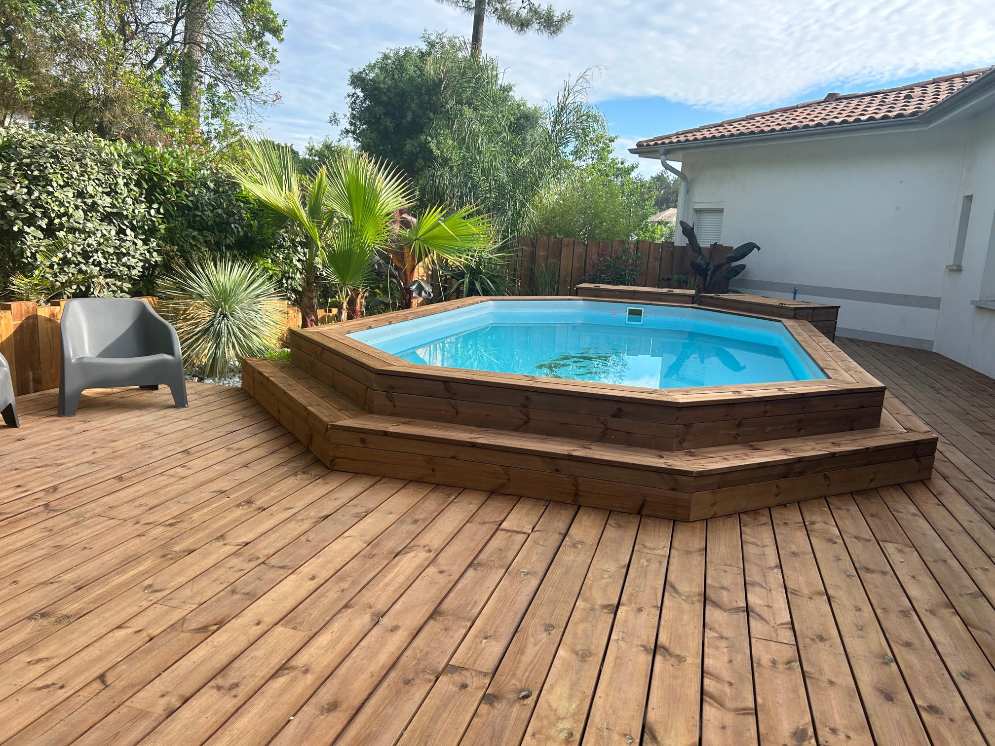 Aménagement complet de jardin à Labenne