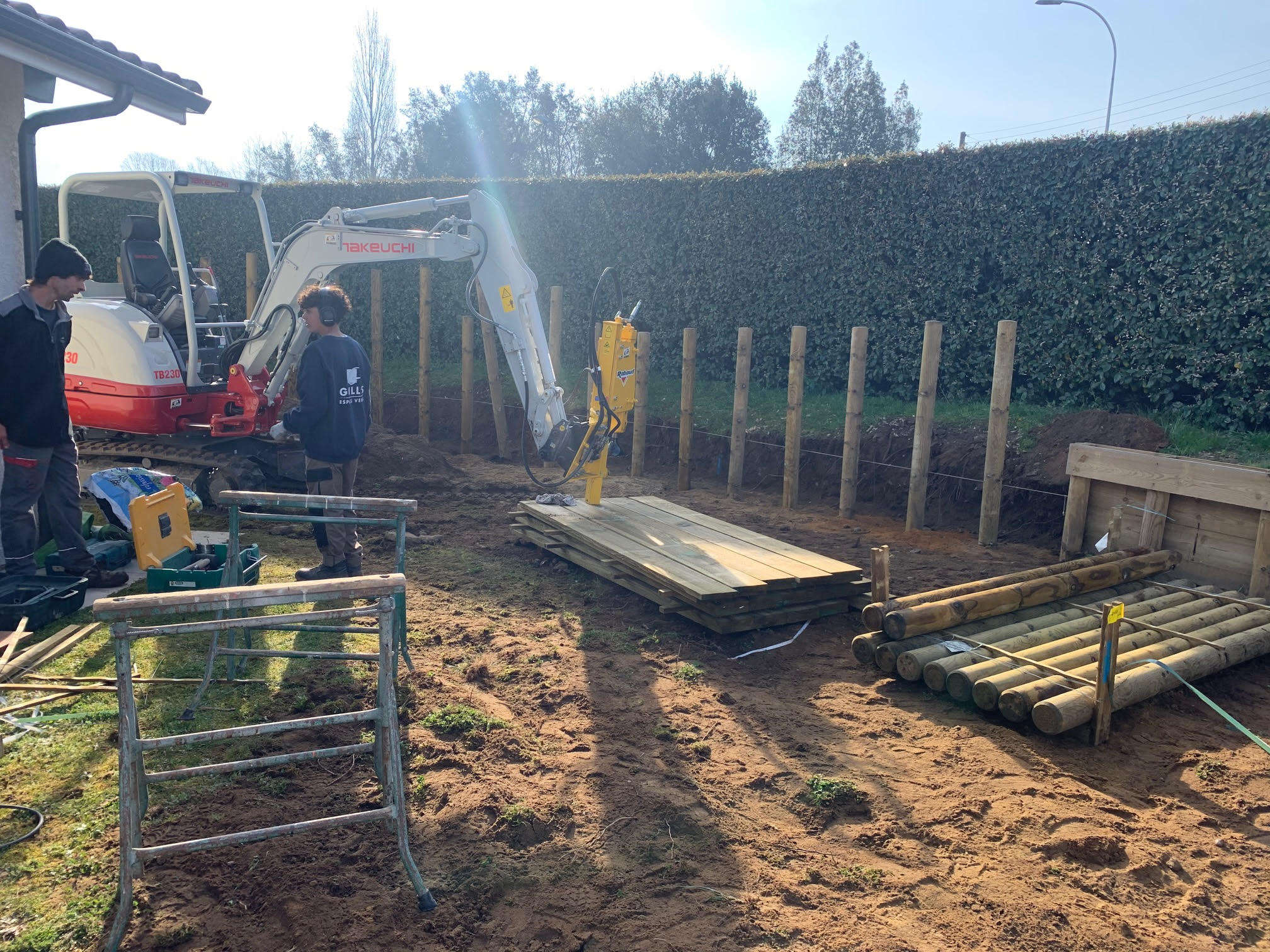 Aménagement d'extérieur sur Dax