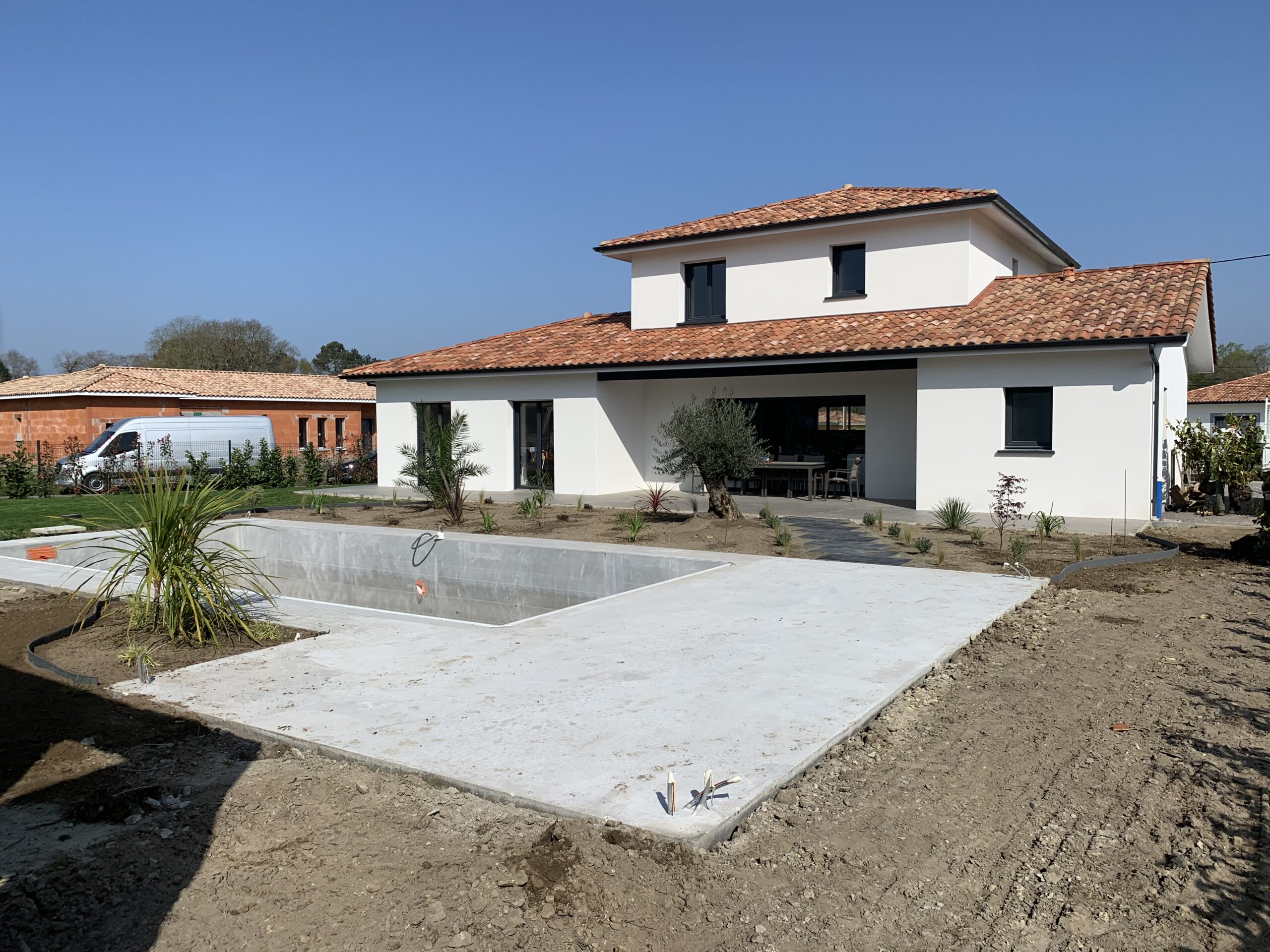 Création d'allée de jardin à Saint-Geours-de-Maremne
