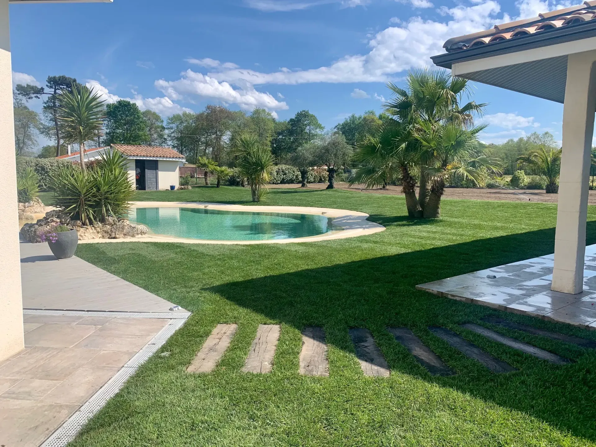 aménagement extérieur proche Hossegor